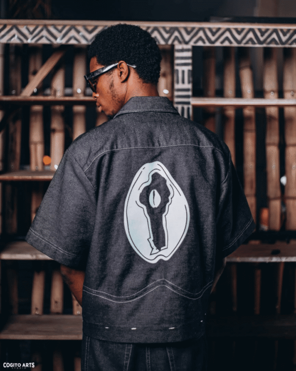 Chemise Boxy « Cœur du Bénin »